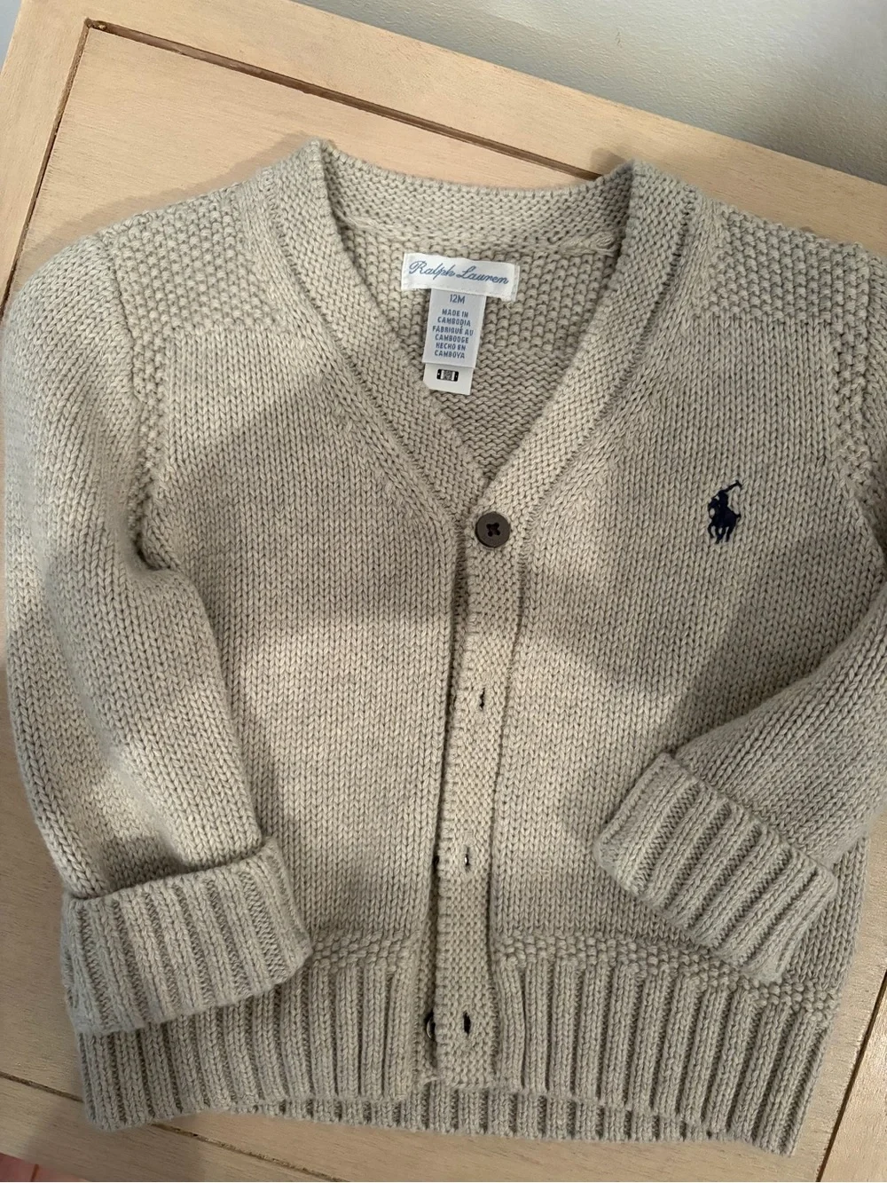Ralph Lauren sweater size 12 months